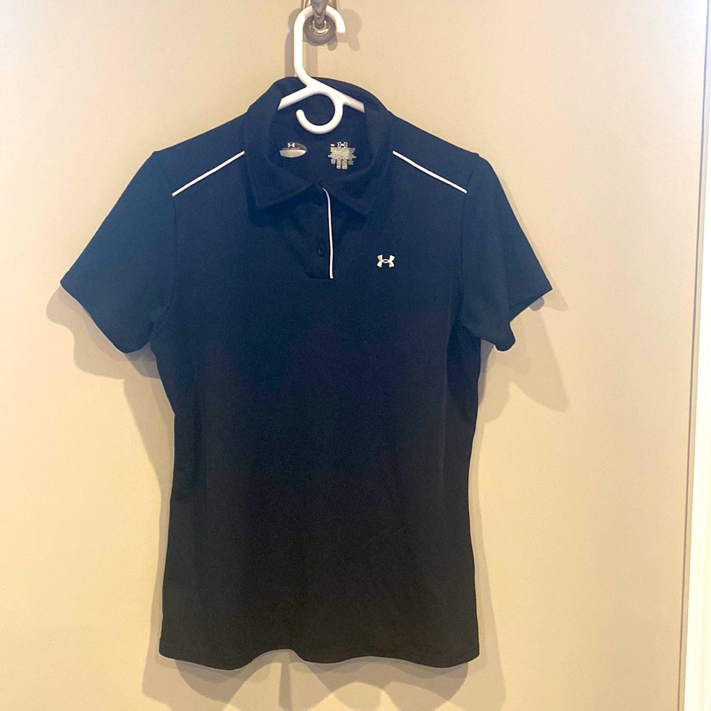 Under Armour Black Women’s golf shirt - size L